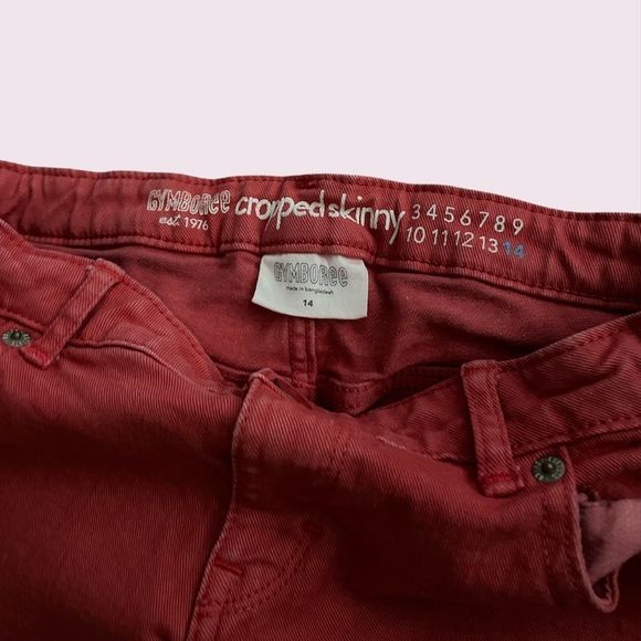 Gymboree girl’s crop skinny jeans size 14 - Picture 3 of 5